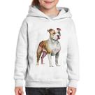 Moletom Infantil Cachorro Pitbull - Foca na Moda
