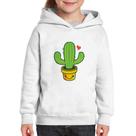 Moletom Infantil Cacto Coração - Foca na Moda