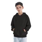 Moletom Infantil Canguru Menino Algodão Capuz Bolso Frontal