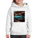 Moletom Infantil Carro clássico azul - Foca na Moda