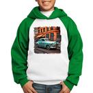 Moletom Infantil Carro retrô na cidade - Foca na Moda Moletom Infantil Carro retrô na cidade - Foca na Moda