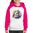 Moletom Infantil Coelhinho e flores - Foca na Moda Moletom Infantil Coelhinho e flores - Foca na Moda