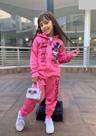 Moletom Infantil Com Capuz Conjunto Menina Blogueirinha Lilo Stitch