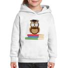 Moletom Infantil Coruja Estudante - Foca na Moda