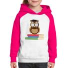 Moletom Infantil Coruja Estudante - Foca na Moda