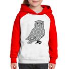 Moletom Infantil Coruja Mandala - Foca na Moda