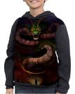 Moletom Infantil Dragon Ball Goku Super Saiyajin Shenlong