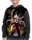 Moletom Infantil Dragon Ball Goku Super Sayajin E Shenlong