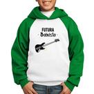 Moletom Infantil Futura Baixista - Foca na Moda Moletom Infantil Futura Baixista - Foca na Moda