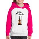 Moletom Infantil Futura Violinista - Foca na Moda Moletom Infantil Futura Violinista - Foca na Moda