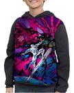 Moletom Infantil Galactus E Surfista Prateado
