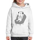Moletom Infantil Gatinho Ouvindo Música - Foca na Moda