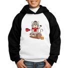Moletom Infantil Gatinho Simpático - Foca na Moda