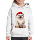 Moletom Infantil Gato Natalino - Foca na Moda