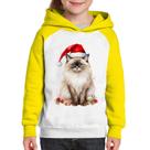 Moletom Infantil Gato Natalino - Foca na Moda