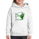 Moletom Infantil Go climb a cactus - Foca na Moda