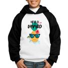 Moletom Infantil Hello Verão - Foca na Moda Moletom Infantil Hello Verão - Foca na Moda