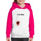 Moletom Infantil I'm fine - Foca na Moda