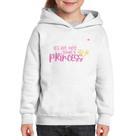 Moletom Infantil It's not eay being a princess - Foca na Moda