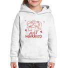 Moletom Infantil Just Married - Foca na Moda