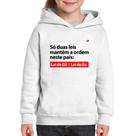 Moletom Infantil Lei de Gil e Lei do Ex - Foca na Moda