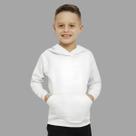 Moletom Infantil Liso Especial Canguru Mb Sport Branco Moletom Infantil Liso Especial Canguru Mb Sport Branco