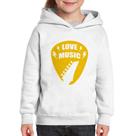 Moletom Infantil Love Music - Foca na Moda