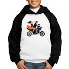 Moletom Infantil Moto Casal - Foca na Moda