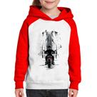 Moletom Infantil Motociclista na floresta - Foca na Moda
