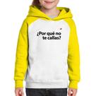 Moletom Infantil Por qué no te callas - Foca na Moda