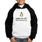 Moletom Infantil sudo rm -rf / (Don't drink and root) - Foca na Moda Moletom Infantil sudo rm -rf / (Don't drink and root) - Foca na Moda