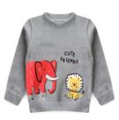 Moletom infantil super quentinho e confortável gola redonda
