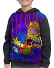 Moletom Infantil The Simpsons Bart Simpson Psicodélico