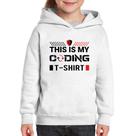 Moletom Infantil This is my coding t-shirt - Foca na Moda