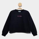 Moletom Infantil Tommy Hilfiger Glossy Crew Menina Moletom Infantil Tommy Hilfiger Glossy Crew Menina