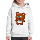 Moletom Infantil Ursinho Desenho - Foca na Moda