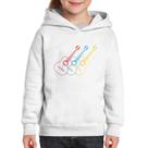 Moletom Infantil Violão Cores - Foca na Moda Moletom Infantil Violão Cores - Foca na Moda