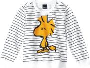 Moletom Infantil Woodstock Snoopy Branco - Malwee