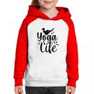Moletom Infantil Yoga Life - Foca na Moda