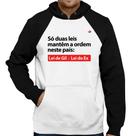 Moletom Lei de Gil e Lei do Ex - Foca na Moda