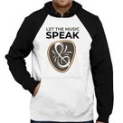 Moletom Let the music speak - Foca na Moda Moletom Let the music speak - Foca na Moda