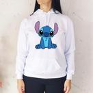 Moletom Liso Flanelado Canguru Blusa Casaco Estampa Desenho Algodão Feminino e Masculino