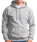 Moletom Liso Masculino Blusa De Frio Canguru Cinza