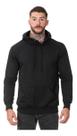 Moletom Liso Masculino Flanelado Blusa De Frio Com Capuz