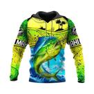 Moletom Masculino Camuflado Com Capuz Para Pesca, Estampa 3D De Peixe Marlin, Agasalho De Moda