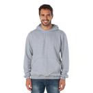 Moletom Masculino Canguru Com Capuz Bolso Frontal Interior Felpado Algodão Punho Inverno Confortavel Tamanho:GGCor:Cinz