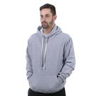 Moletom masculino canguru com capuz liso de bolso inverno cor - cinza Moletom masculino canguru com capuz liso de bolso inverno cor - cinza