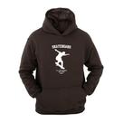 Moletom Masculino Canguru Flanelado Skate California Inverno