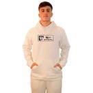 Moletom Masculino Canguru Quilhas Off White