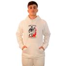 Moletom Masculino Canguru Surf Or Die Off White